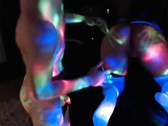 Яркая красочная запись привата Chaturbate с молоденькой парой