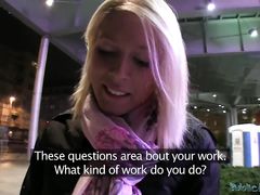 Продажная чешская девушка трахается с пикапером за новый IPad