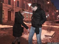 Разговорчивый русский пикапер трахнул девушку после знакомства