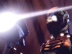 Инопланетный групповой ганг банг с героиней игры "Mass Effect"