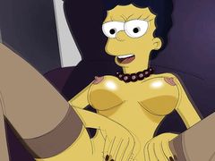 Сексуальная Мардж Симпсон занялась семейным сексом с мужем Гомером