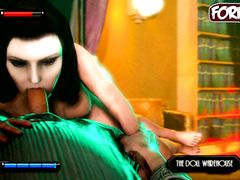 Анальный секс с мульт героиней Элизабет "BioShock Infinite"
