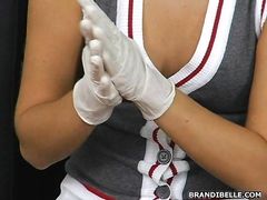 Неторопливый негр трахнул белую красавицу на приватном кастинге